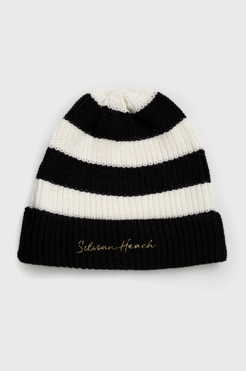 

Шапка Silvian Heach в черно, Черен