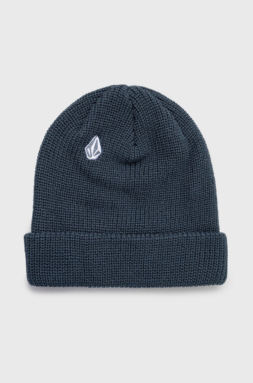

Шапка Volcom с фина плетка, Син
