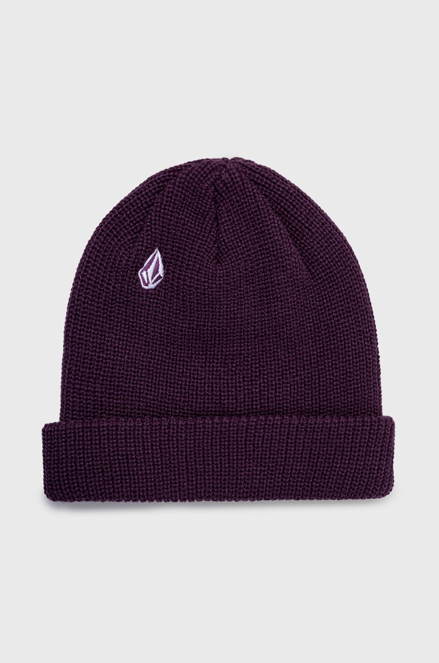 

Шапка Volcom в лилаво, Виолетов