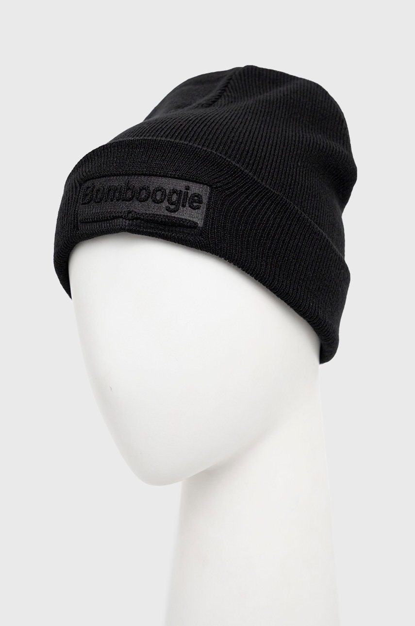 

Шапка Bomboogie цвет чёрный