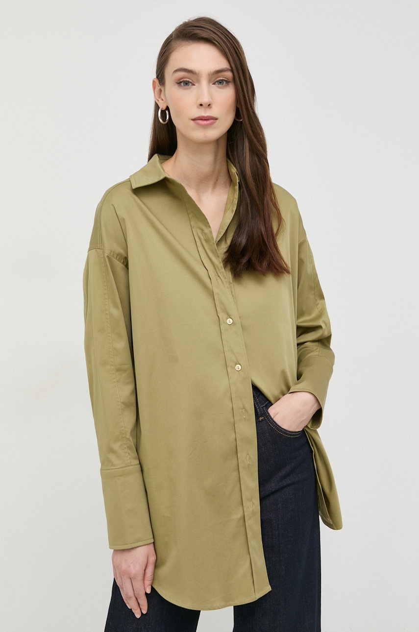 Πουκάμισο Notes du Nord χρώμα: πράσινο φωτογραφία