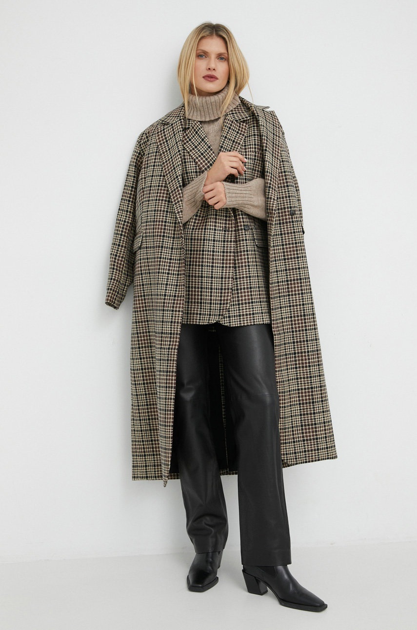 Μάλλινο παλτό Herskind Wanda φωτογραφία