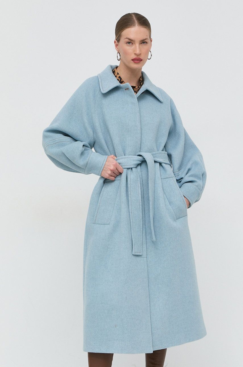 Beatrice B palton de lana de tranzitie, oversize answear.ro imagine noua