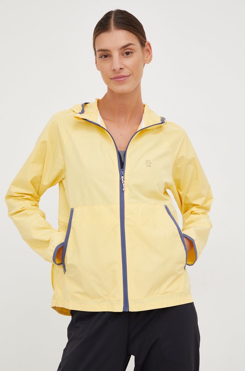 

Дощовик Wrangler Atg жіноча колір жовтий перехідна