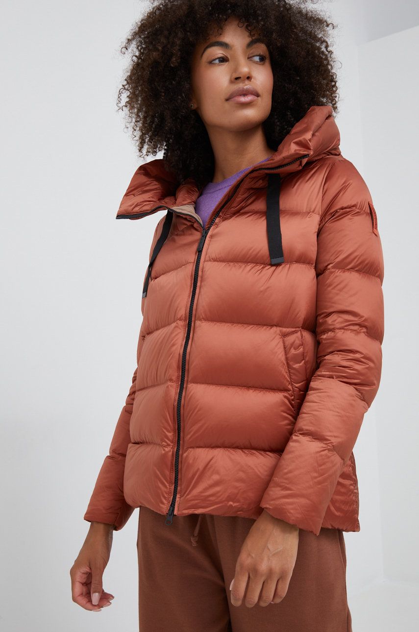Bomboogie geaca de puf femei, culoarea portocaliu, de iarna 2023 ❤️ Pret Super answear imagine noua 2022