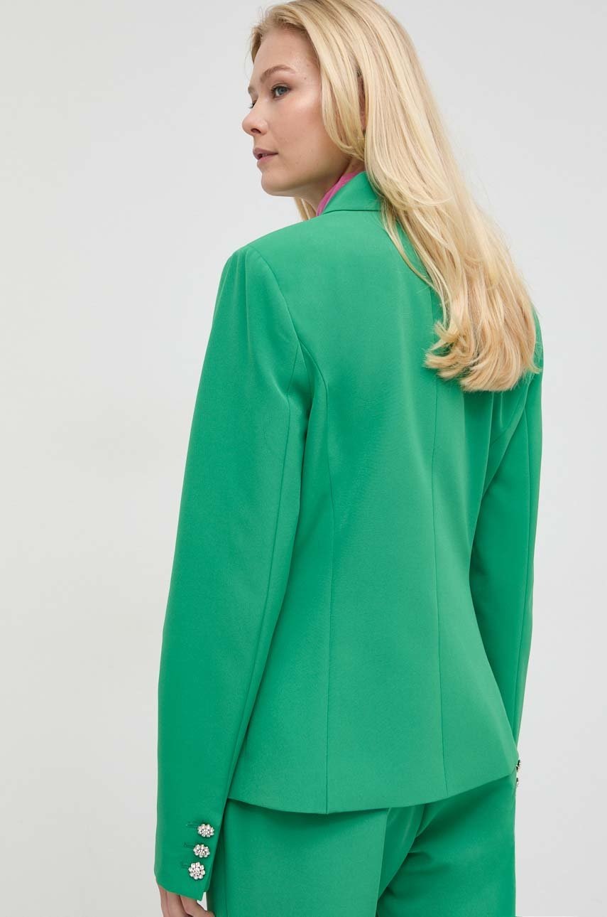 Σακάκι Custommade Finja χρώμα: πράσινο φωτογραφία