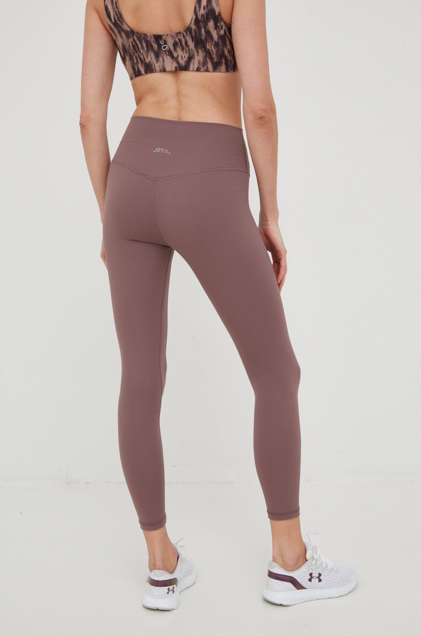 Joy In Me Jambiere De Yoga 7/8 Unity Femei, Culoarea Violet, Neted