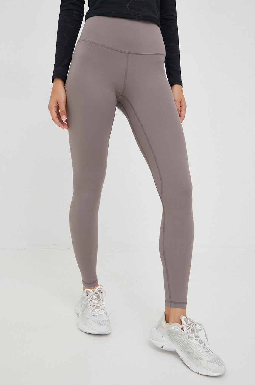Joy in me jambiere de yoga unity femei, culoarea violet, neted