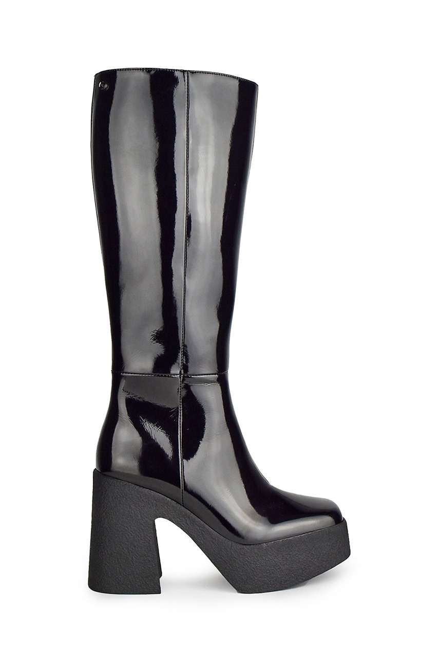 Altercore cizme Clarissa femei, culoarea negru, cu toc drept