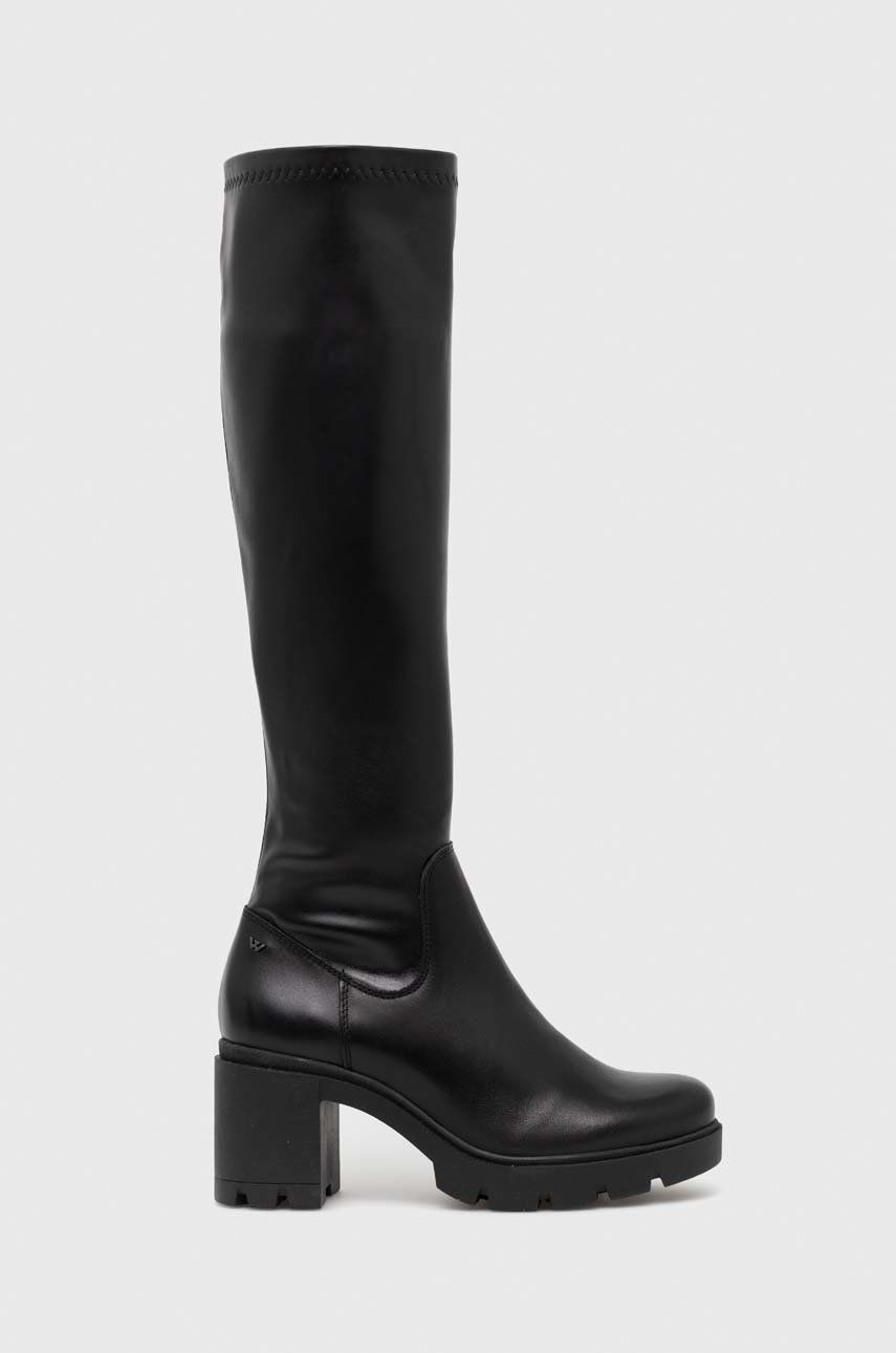Wojas cizme femei, culoarea negru, cu toc drept Answear 2023-03-24