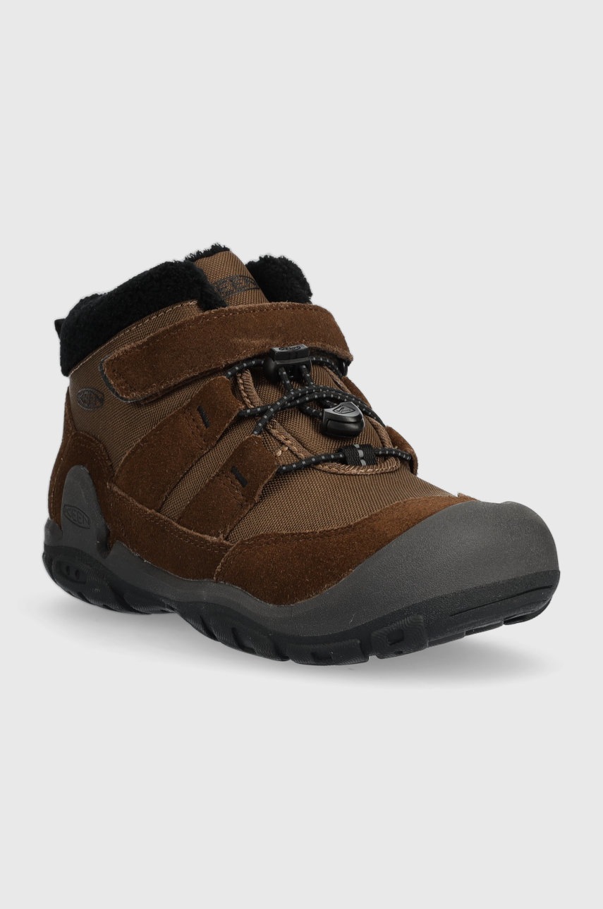 

Детские зимние сапоги Keen цвет коричневый
