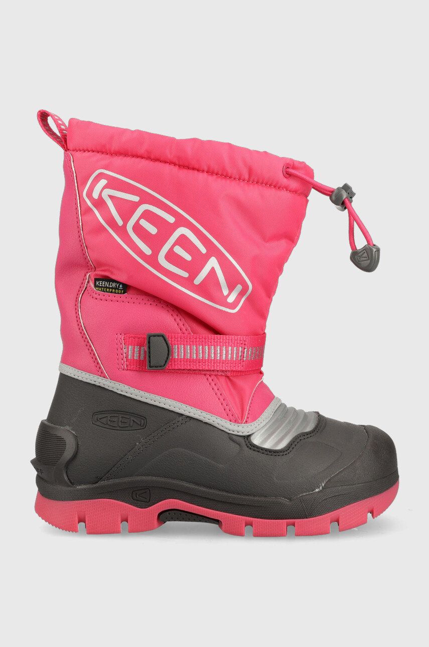 Keen cizme de iarna copii culoarea roz