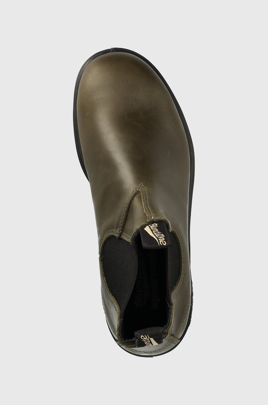 Δερμάτινες μπότες τσέλσι Blundstone 2052 χρώμα: πράσινο φωτογραφία