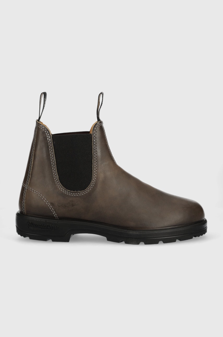 Blundstone ghete chelsea de piele 1469 barbati, culoarea gri