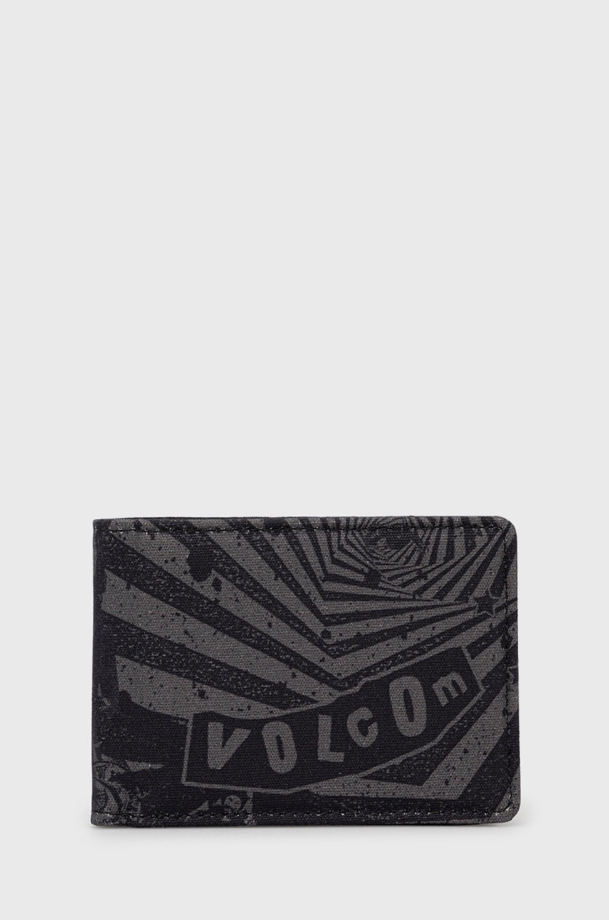 

Портмоне Volcom мъжки в черно, Черен