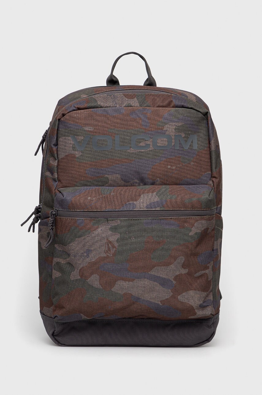 Volcom rucsac barbati, culoarea verde, mare, modelator
