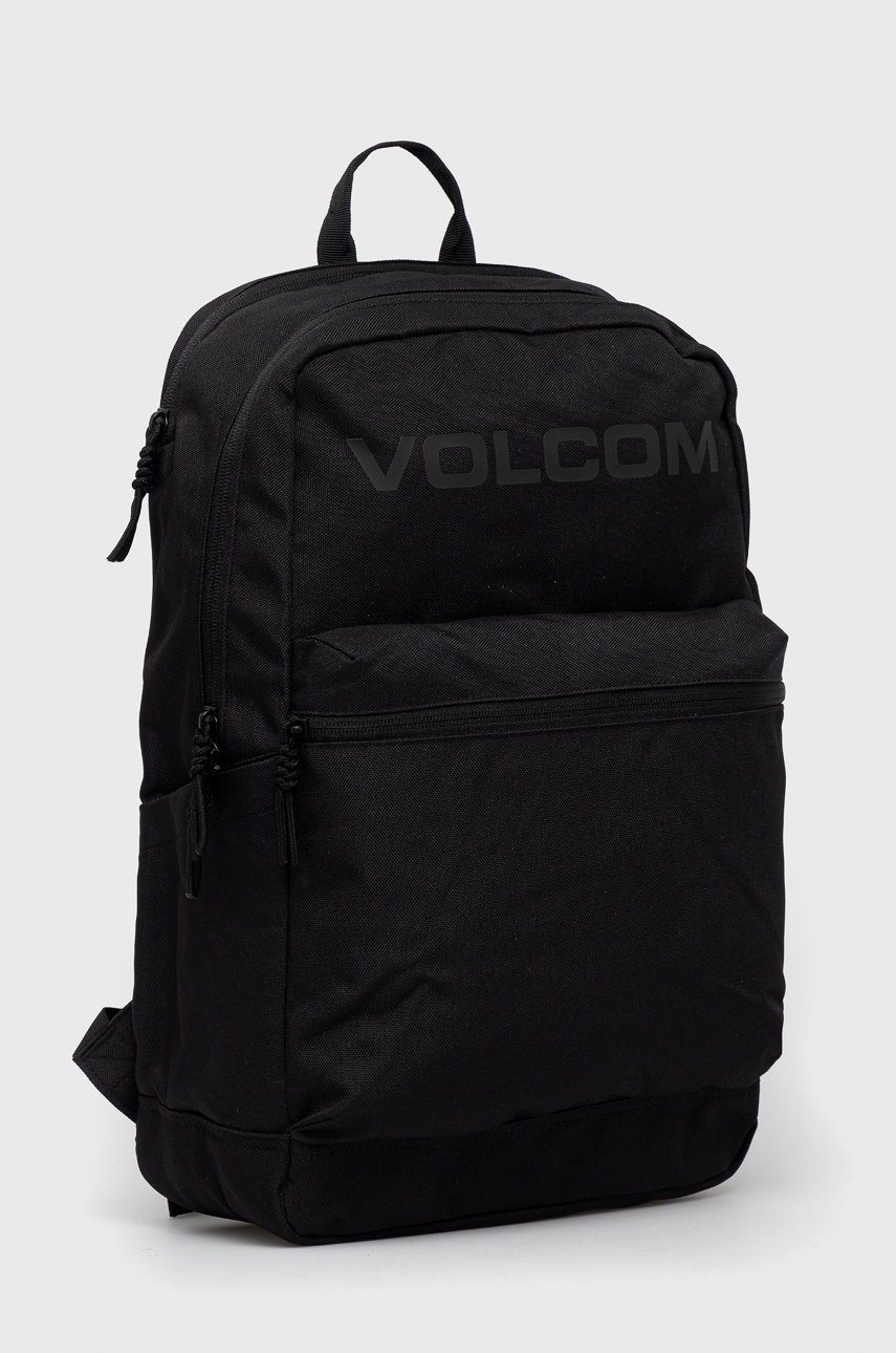 

Рюкзак Volcom чоловічий колір чорний великий з принтом