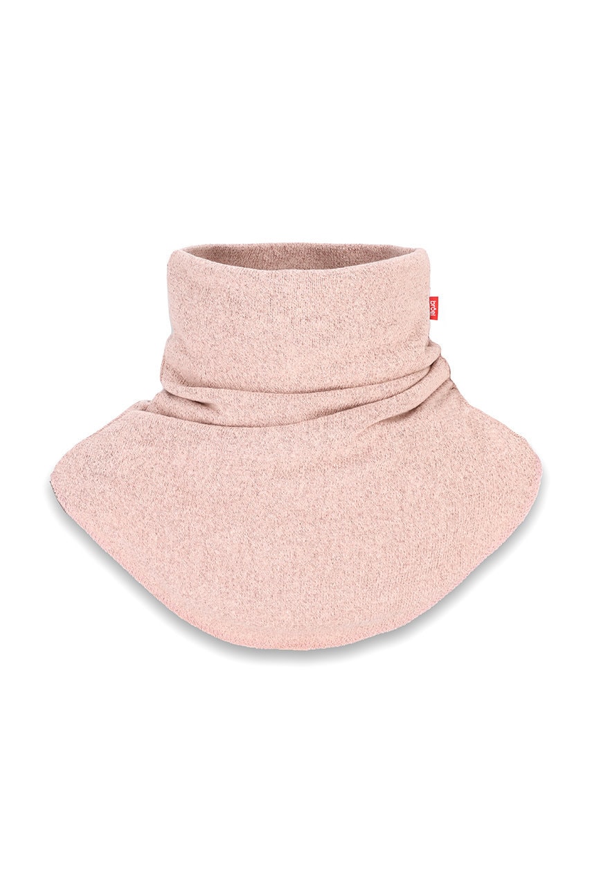 Broel fular circular copii luttazzi culoarea roz, neted