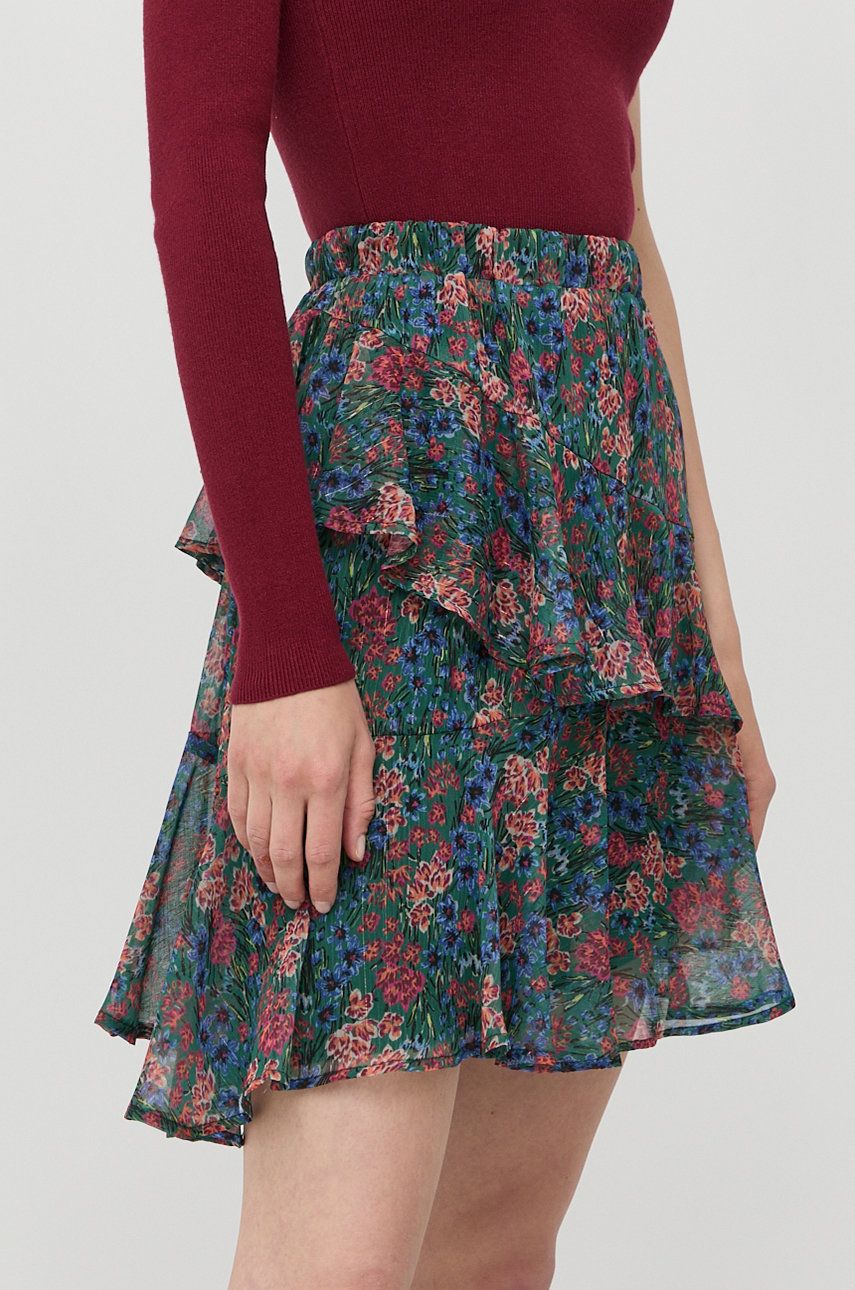 Sukně Silvian Heach mini, áčková - vícebarevná -  100 % Polyester