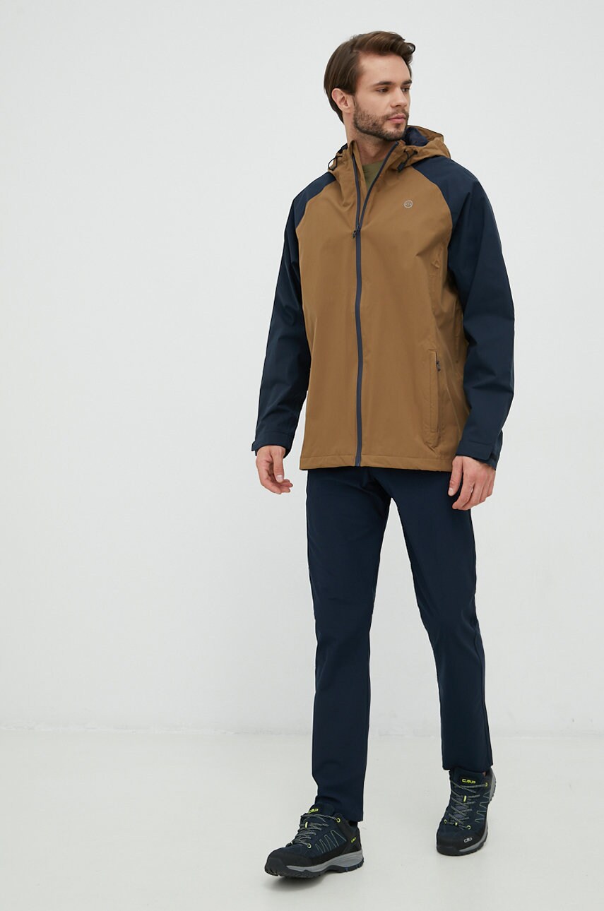 

Брюки Wrangler Atg мужские цвет синий прямое