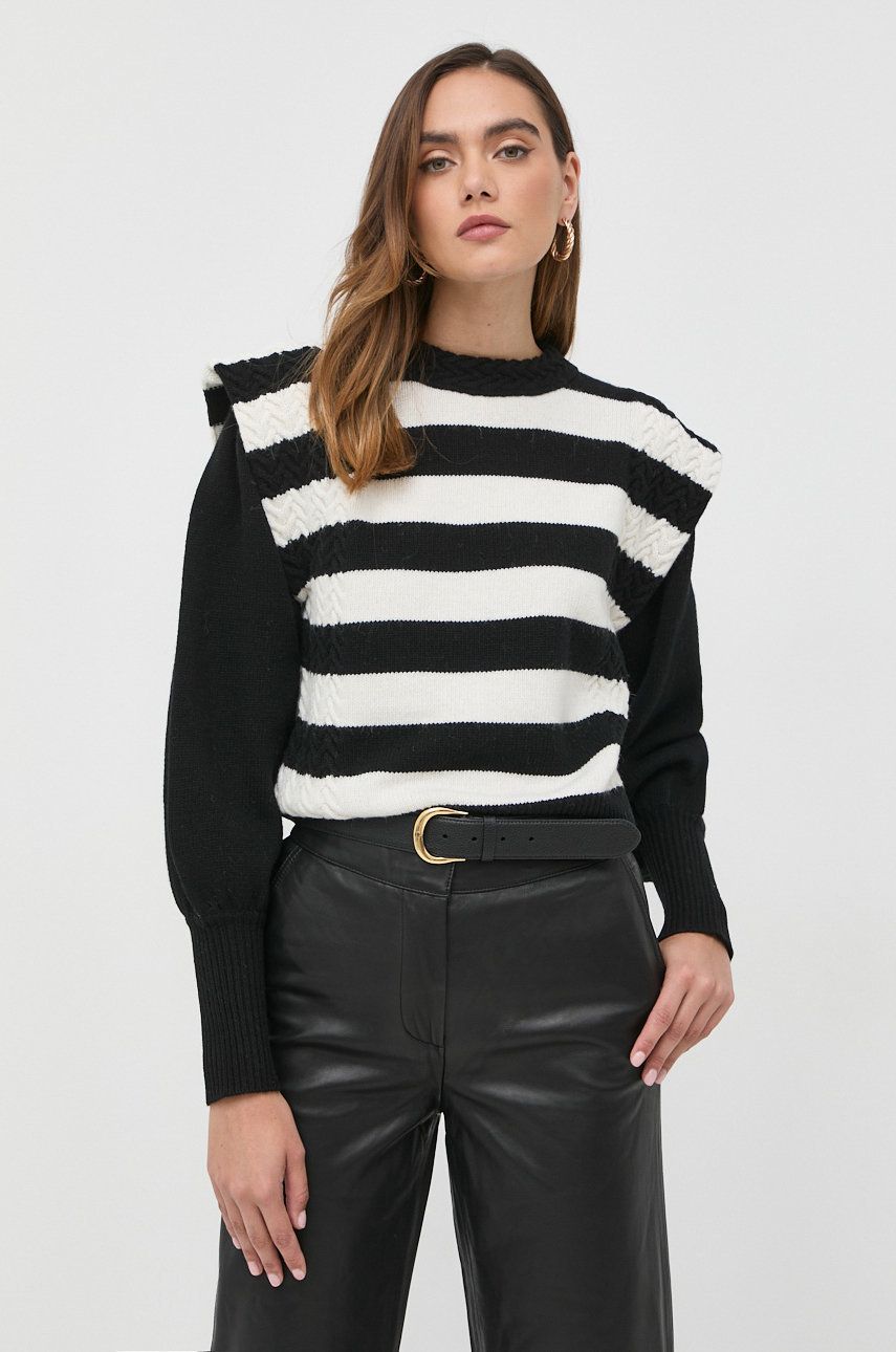 Notes du Nord pulover de lana femei, culoarea negru, 2023 ❤️ Pret Super answear imagine noua 2022