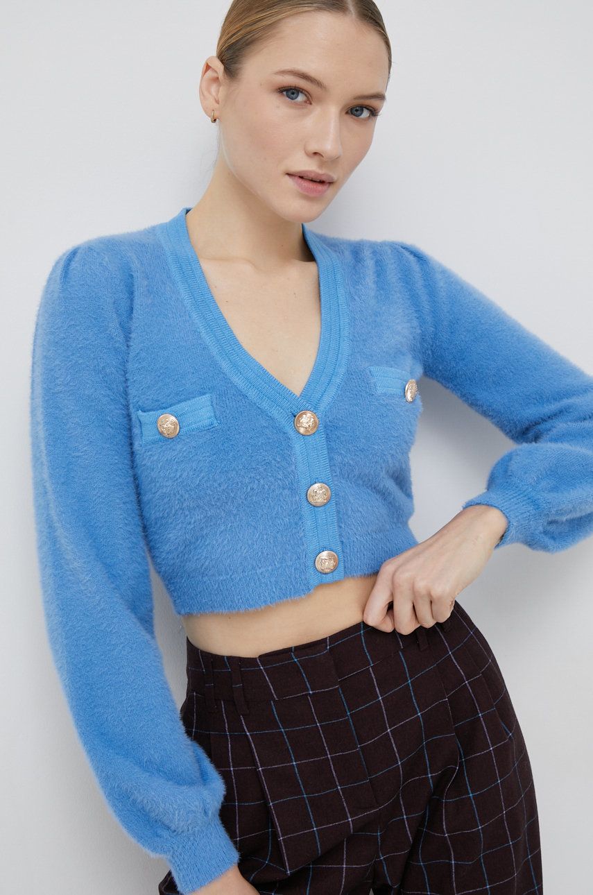 XT Studio sweter damski kolor niebieski lekki