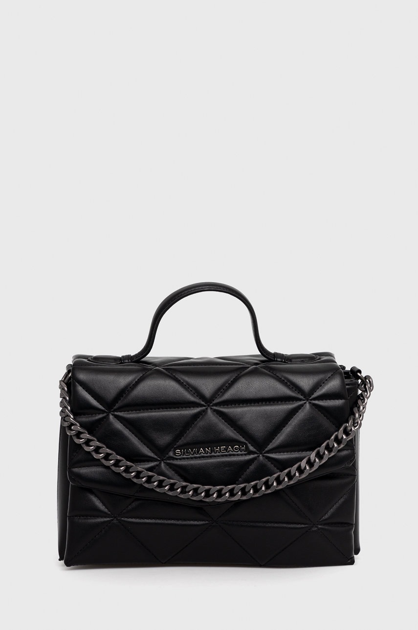

Чанта Silvian Heach в черно, Черен