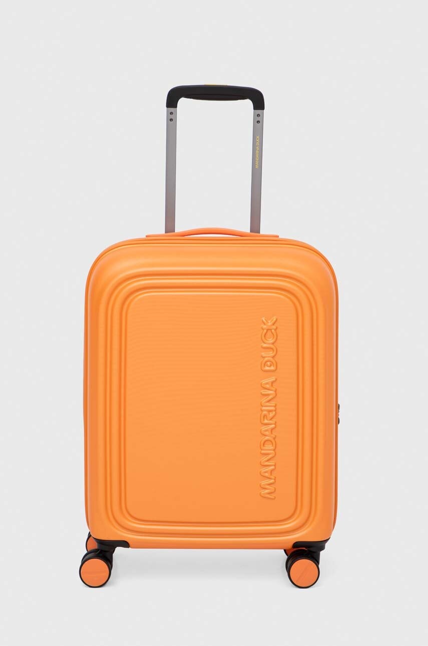 Mandarina Duck valiza culoarea portocaliu