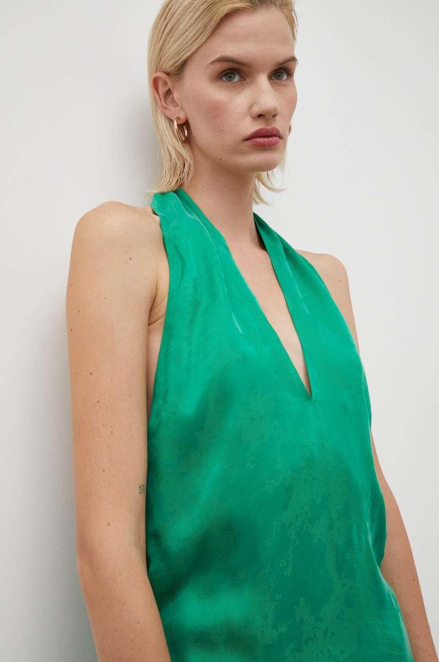 Μπλουζάκι Herskind χρώμα: πράσινο φωτογραφία