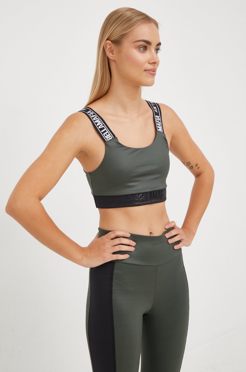 LaBellaMafia sutien sport Fierce femei, culoarea verde