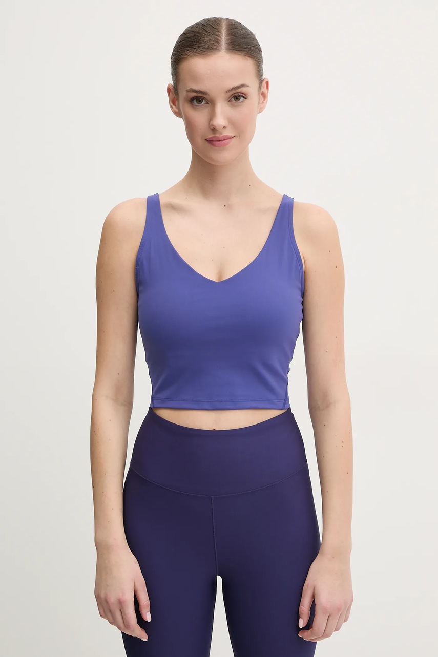 Τοπ γιόγκα Joy in me Grace χρώμα: μοβ, Grace φωτογραφία