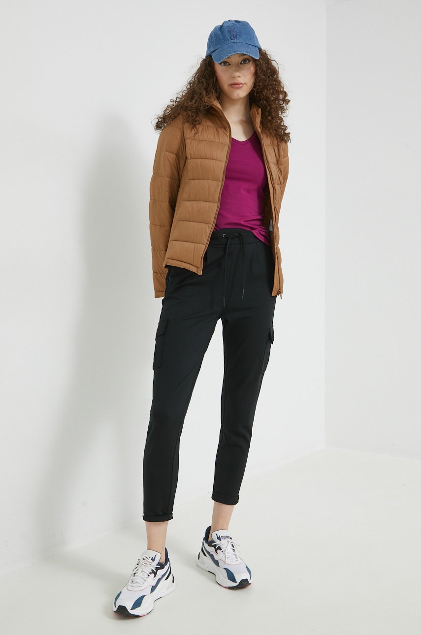 

Футболка Cross Jeans женский цвет фиолетовый