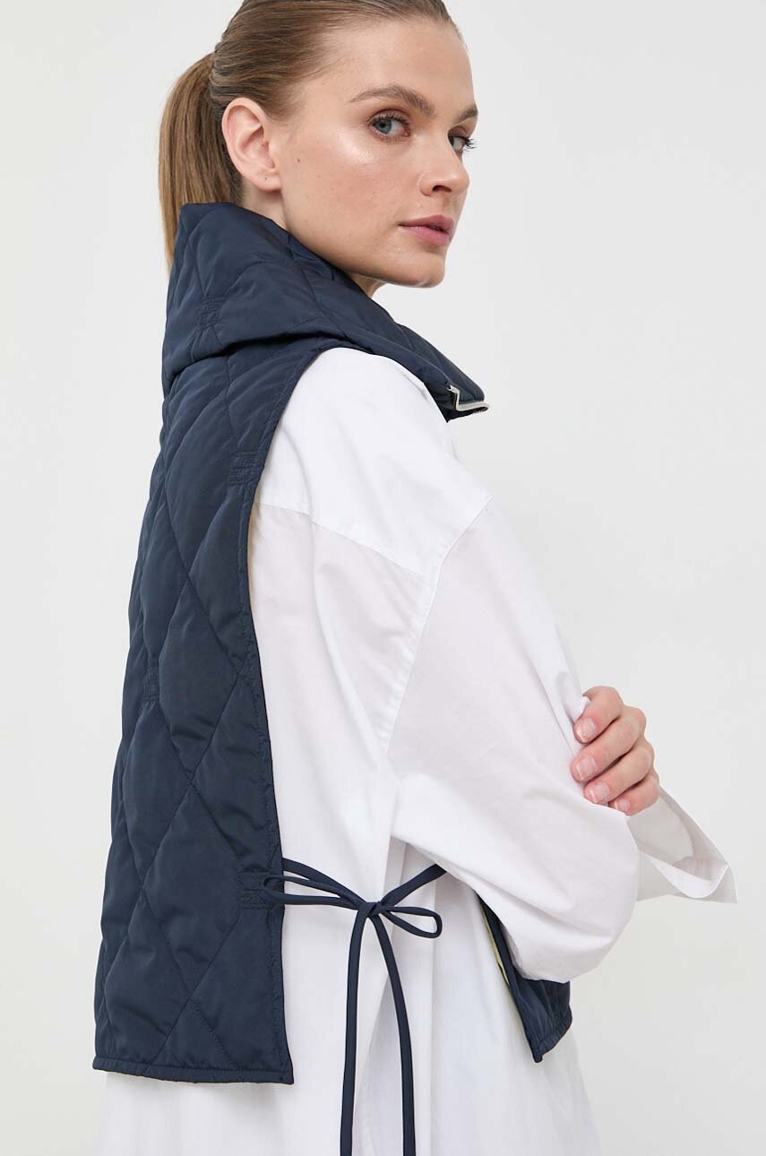 Αμάνικο μπουφάν Beatrice B χρώμα: ναυτικό μπλε φωτογραφία