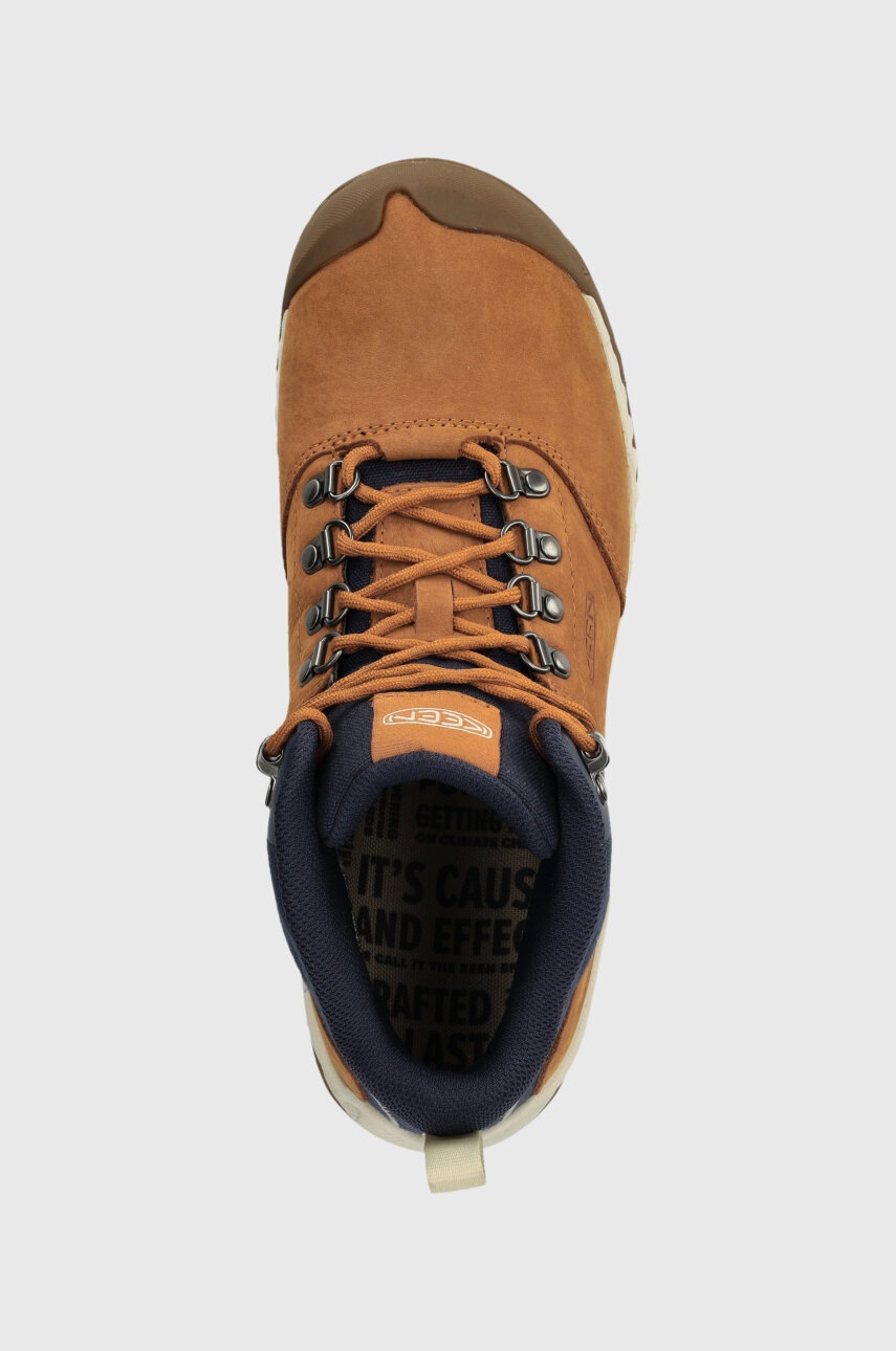 Черевики Keen Ciradia Mid WP жіночі колір коричневий злегка утеплена 