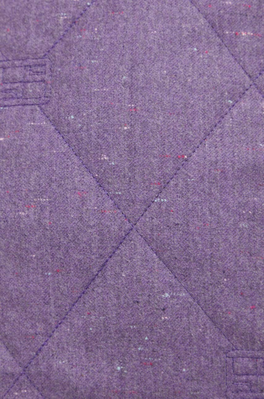 Μάλλινη φούστα Beatrice B χρώμα: μοβ φωτογραφία