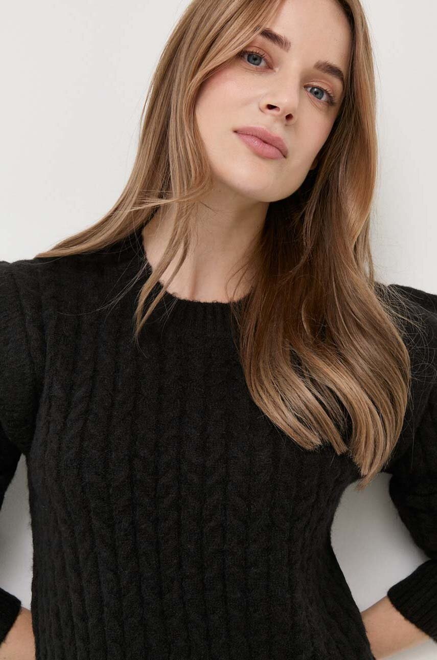 Πουλόβερ Silvian Heach χρώμα: μαύρο φωτογραφία