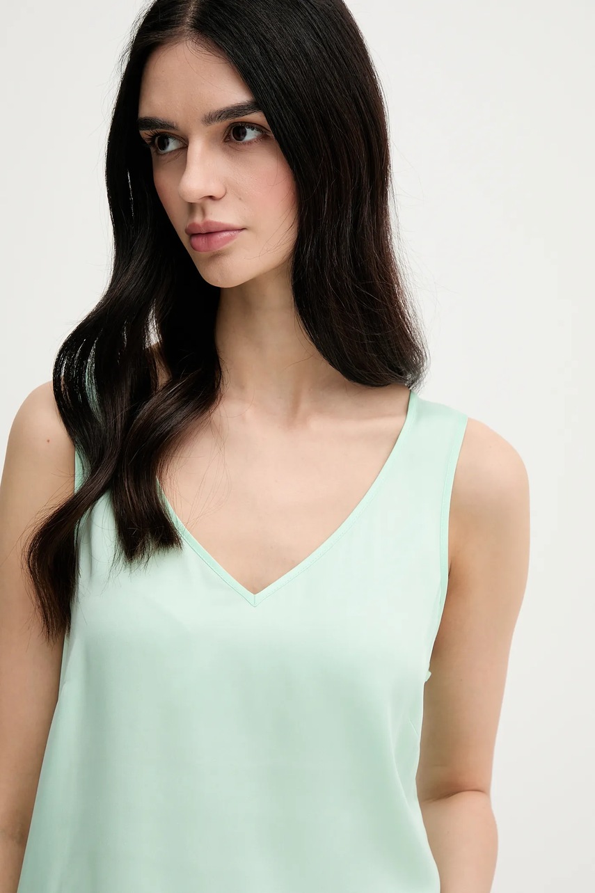 Μεταξωτό τοπ Mos Mosh χρώμα: μαύρο φωτογραφία