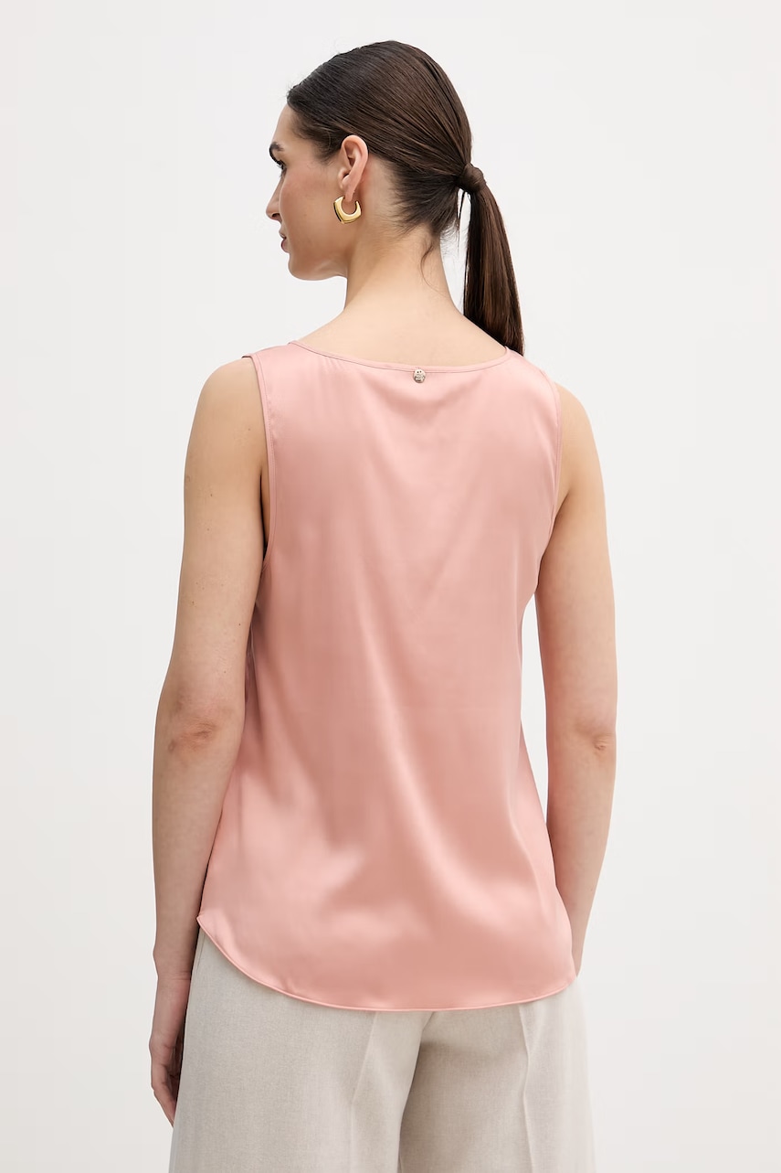 Hedvábný top Mos Mosh