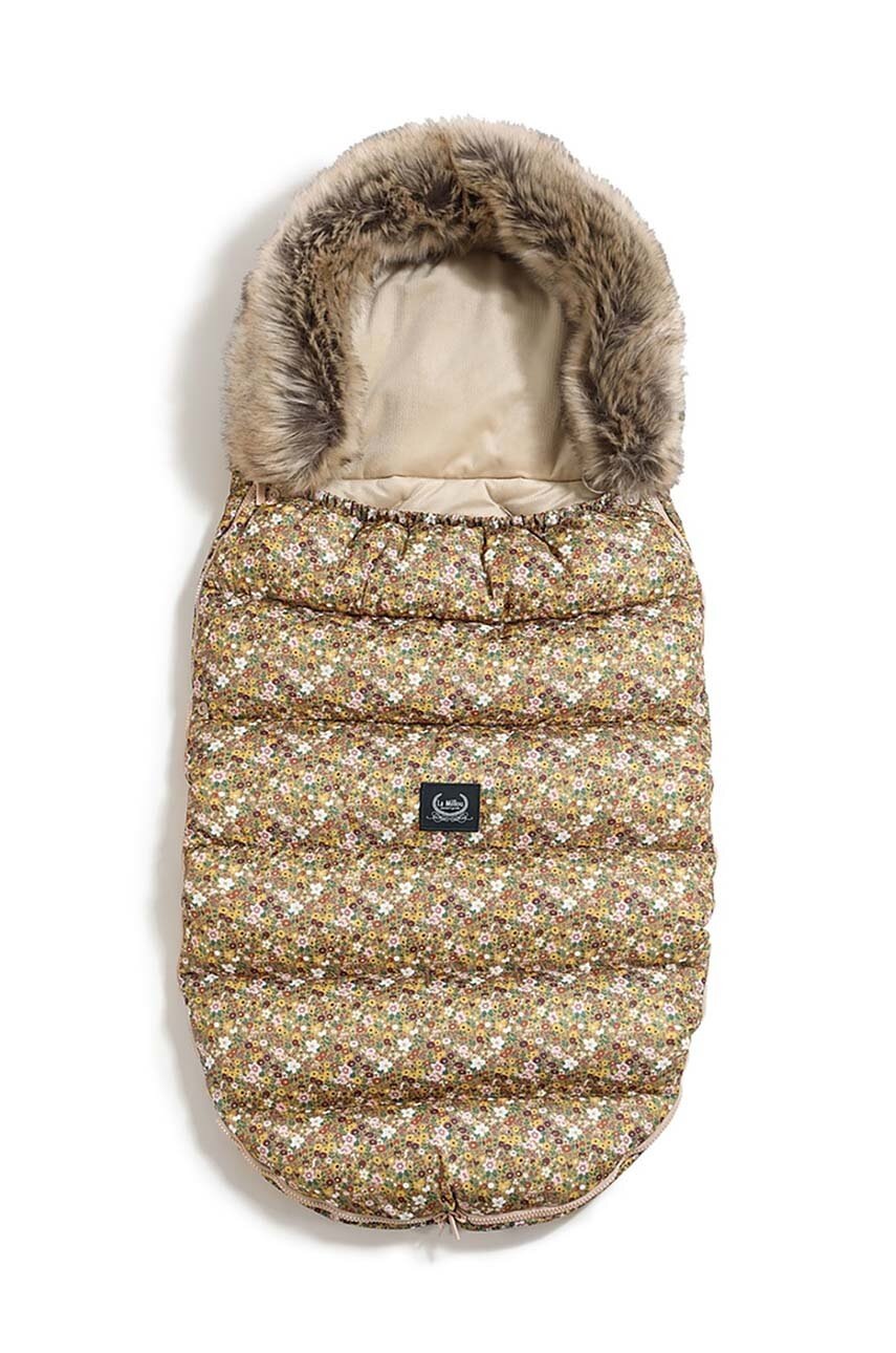 

Спален чувал за количка La Millou Uni Multi FLOWER STYLES, Кафяв