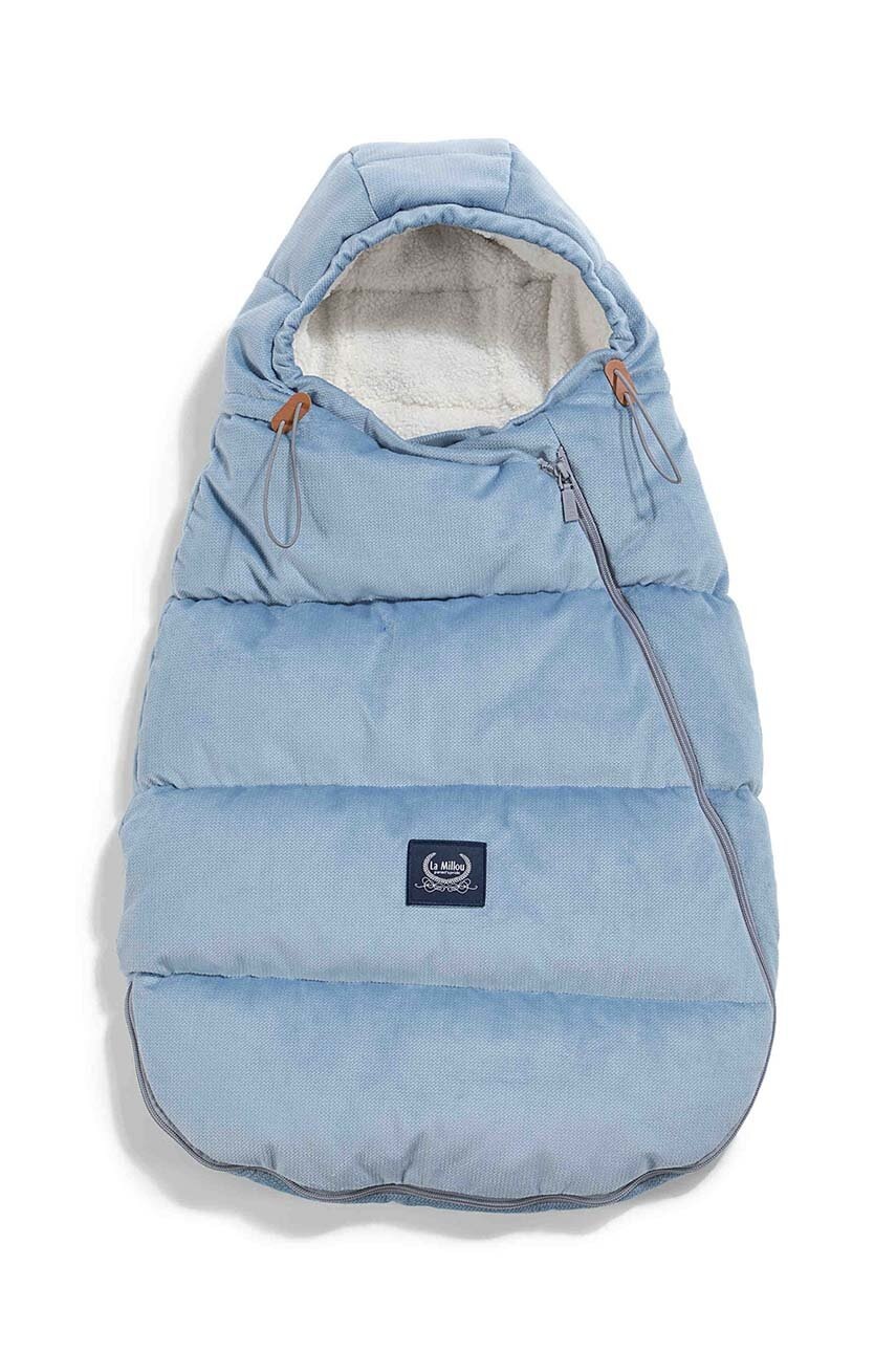 

Спален чувал за количка La Millou Baby WIND BLUE, Син