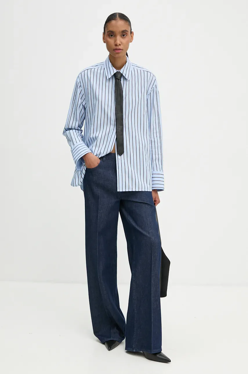 Рубашка Day Birger et Mikkelsen Aya - Contemporary Stripe RD женская relaxed классический воротник DAY65243340 Рубашка Day Birger et Mikkelsen Aya - Contemporary Stripe RD женская relaxed классический воротник DAY65243340