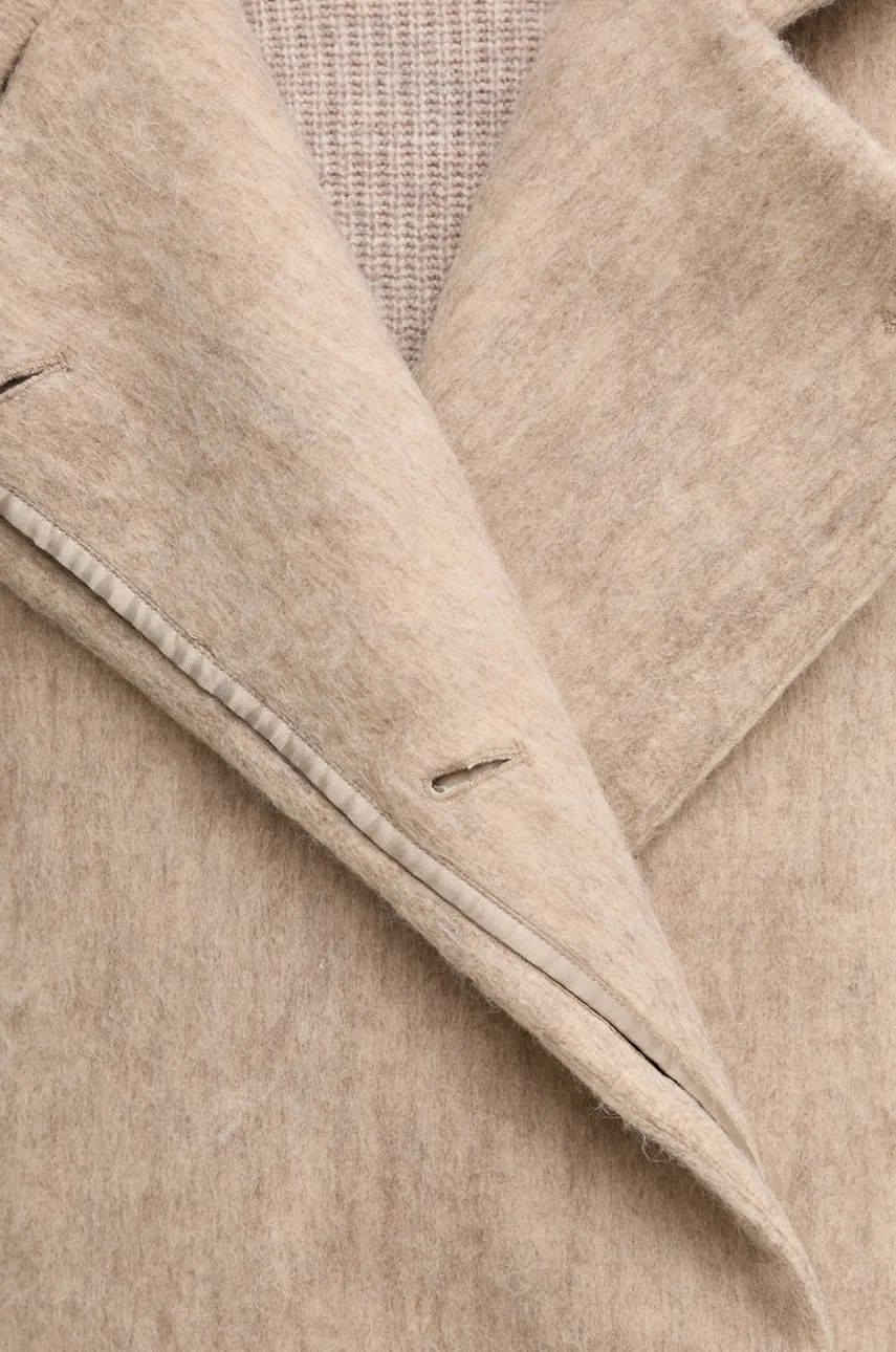 Kabát s prímesou vlny Day Birger et Mikkelsen Keaton - Fluffy Wool Blend