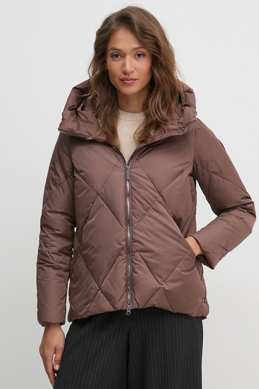 Bomboogie geaca de puf femei, culoarea maro, de iarna, GW8639TTNP4