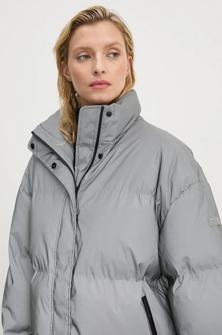 2NDDAY geacă Santiago femei, culoarea gri, de iarna, oversize, 2245112509 2NDDAY geacă Santiago femei, culoarea gri, de iarna, oversize, 2245112509
