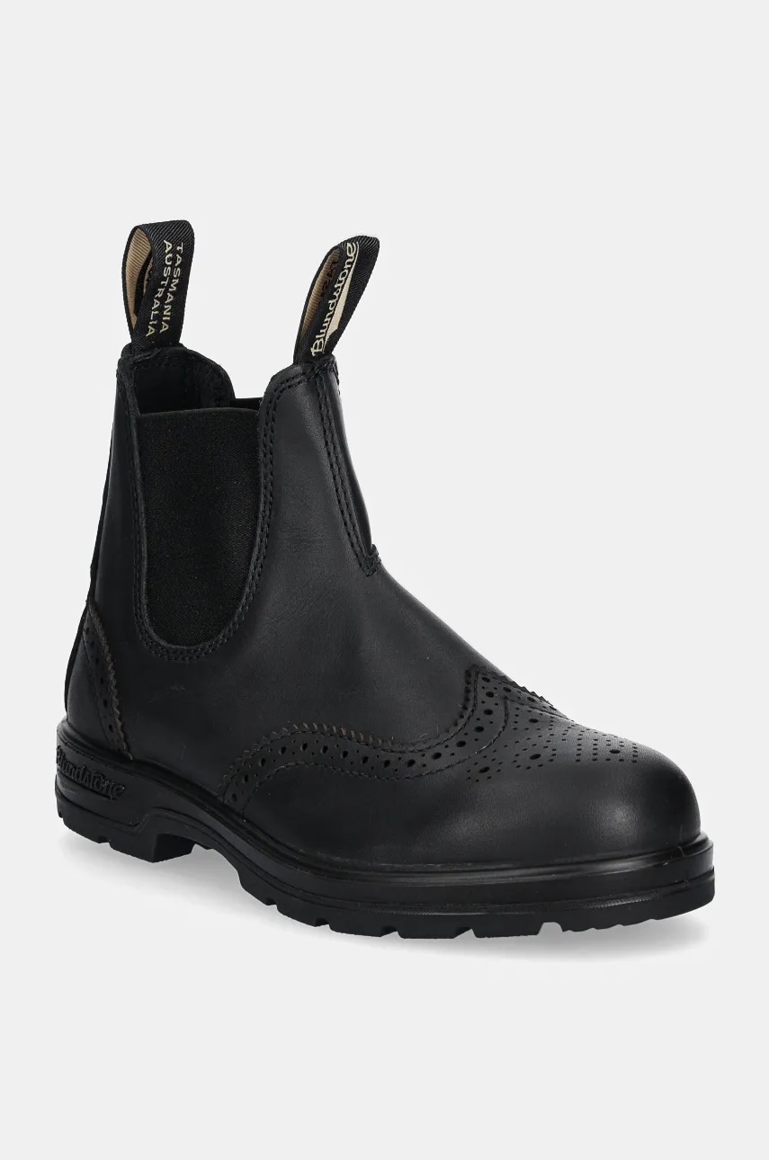 Blundstone ghete chelsea de piele culoarea negru, cu toc plat, 2443 Blundstone ghete chelsea de piele culoarea negru, cu toc plat, 2443