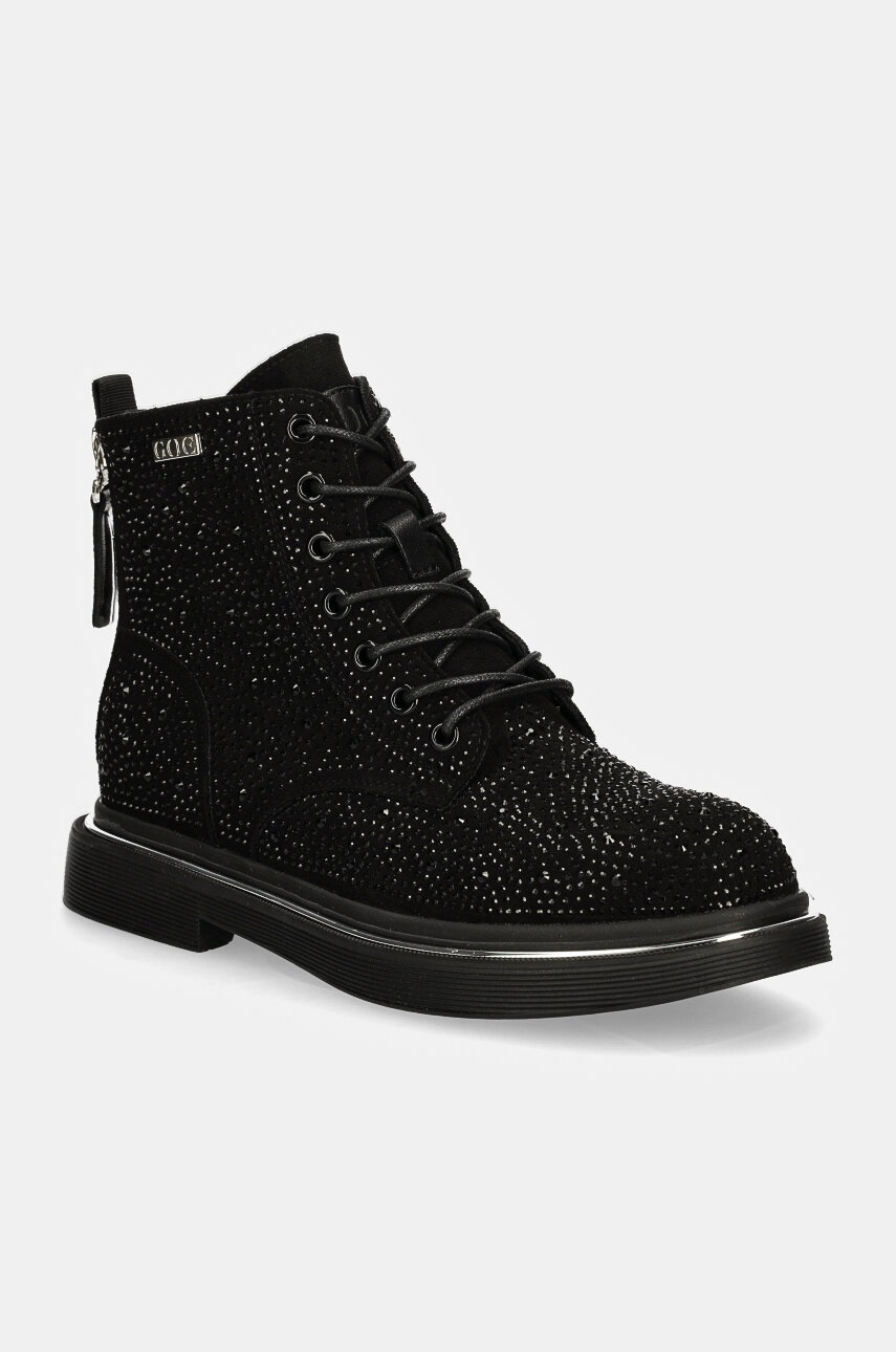 

Боти GOE в черно с равна подметка MM2N4030 BLACK, Черен