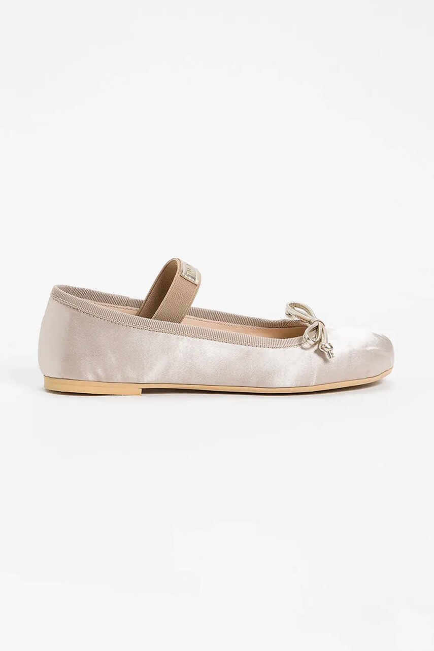 

Детски балеринки Twinset в бежово 251GCJ022, Бежов