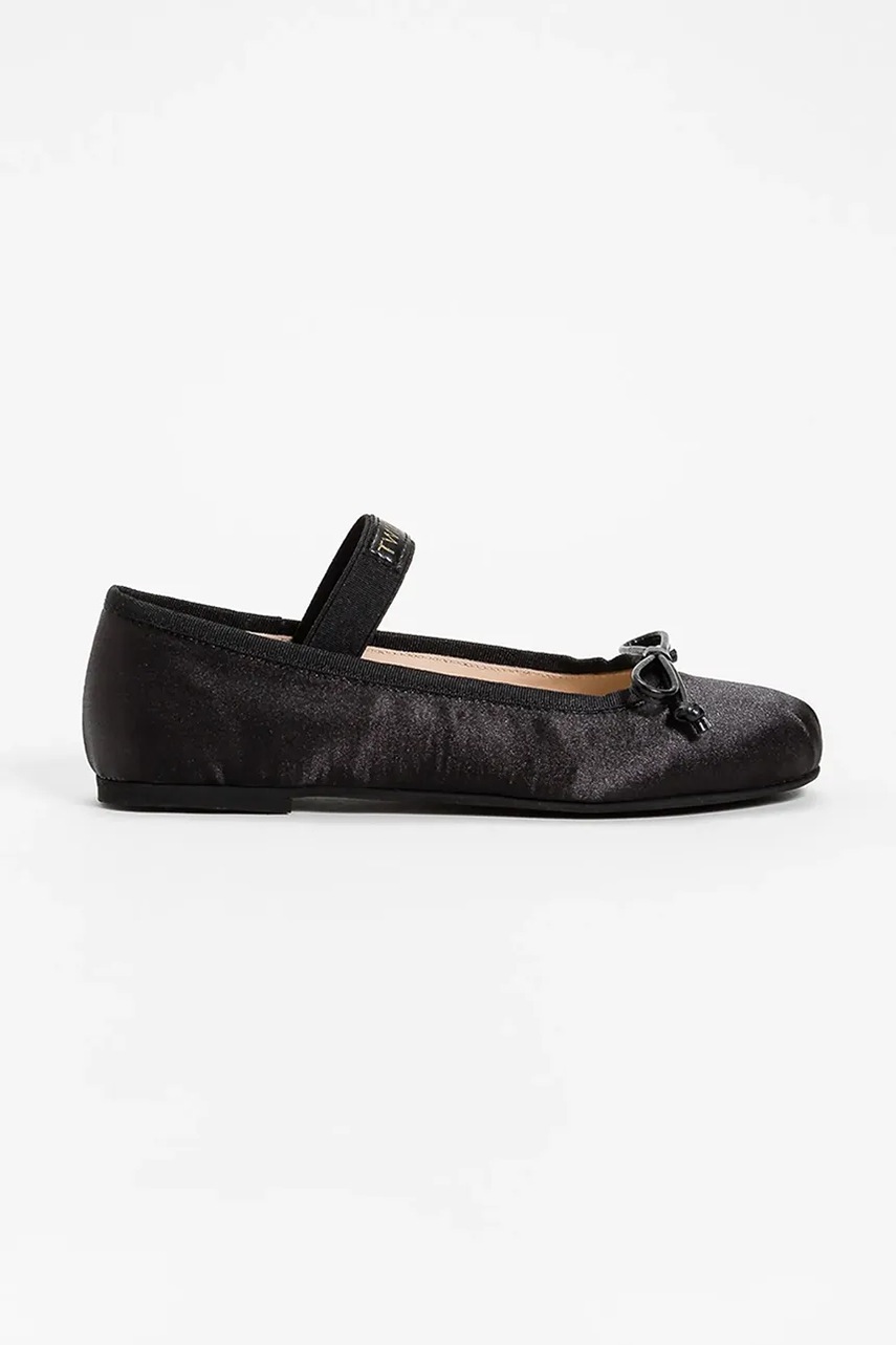 

Детски балеринки Twinset в черно 251GCJ022, Черен