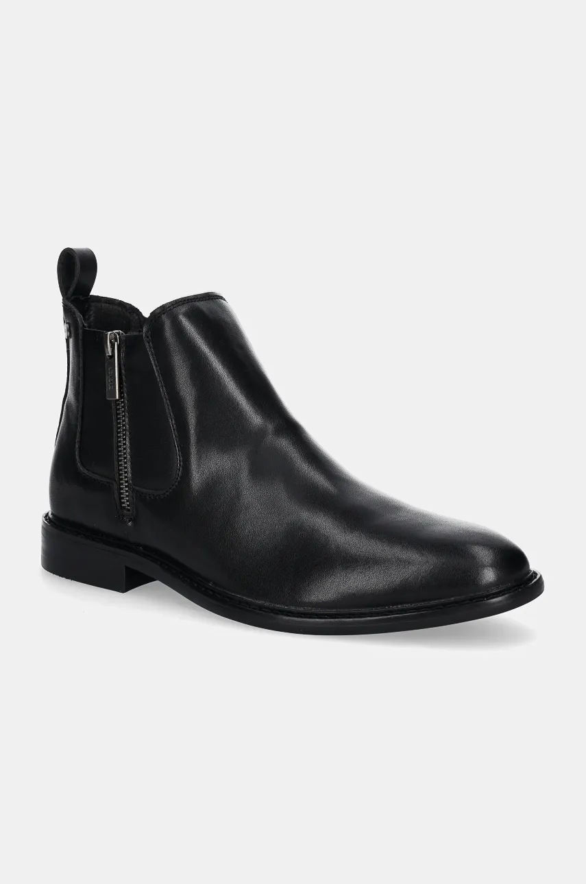 

Кожени обувки GOE в черно OO1N4022 BLACK, Черен