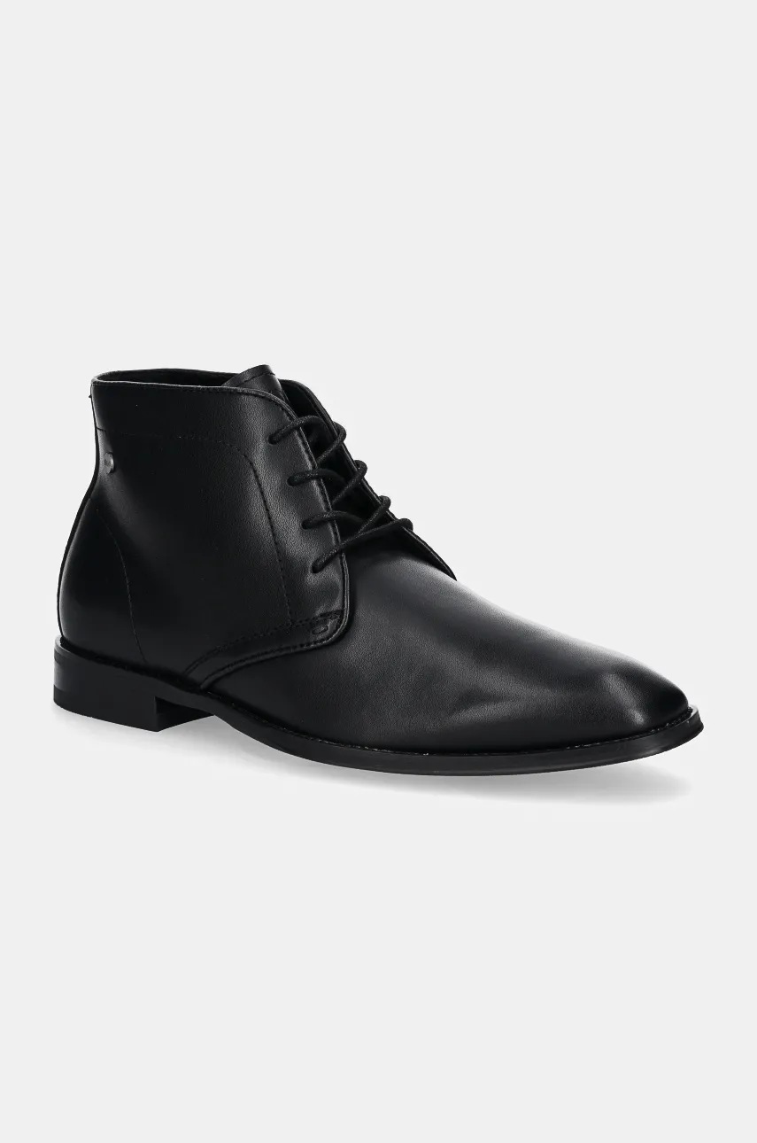

Кожени боти GOE в черно OO1N4028 BLACK, Черен